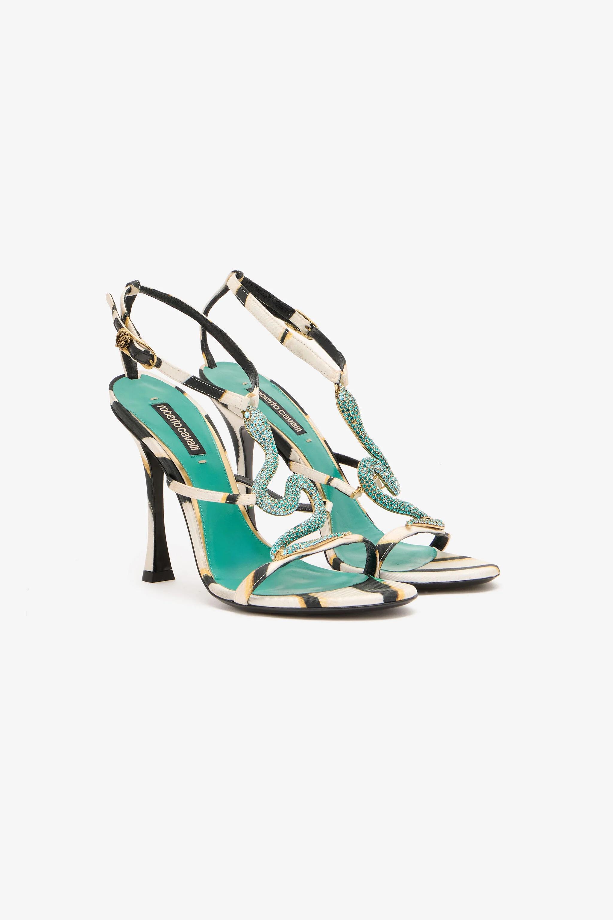 Ray Of Sea Print Shoes Sandal | Roberto Cavalli