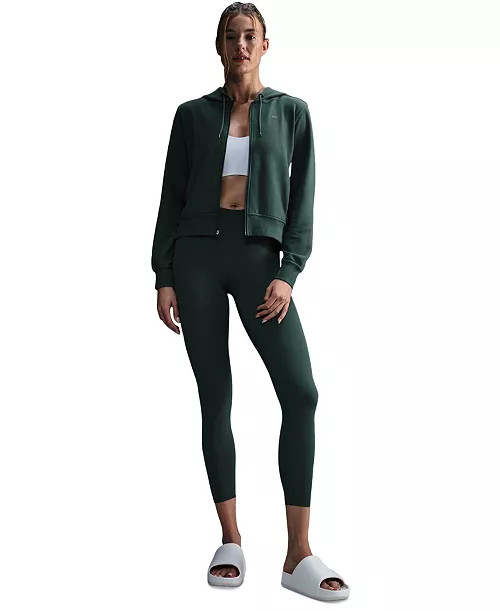 Women's Dri-FIT One French Terry Full-Zip Hoodie | Macy's