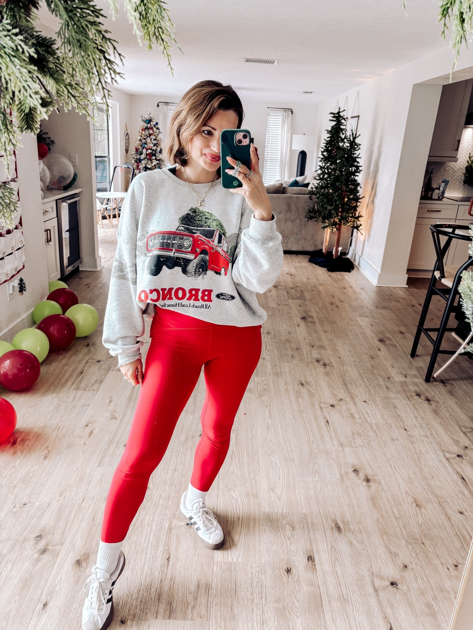 Such an easy, cute and casual outfit for running errands, travel, or more low key parties and events this holiday season! 

#LTKHoliday #LTKmomlife #LTKootd