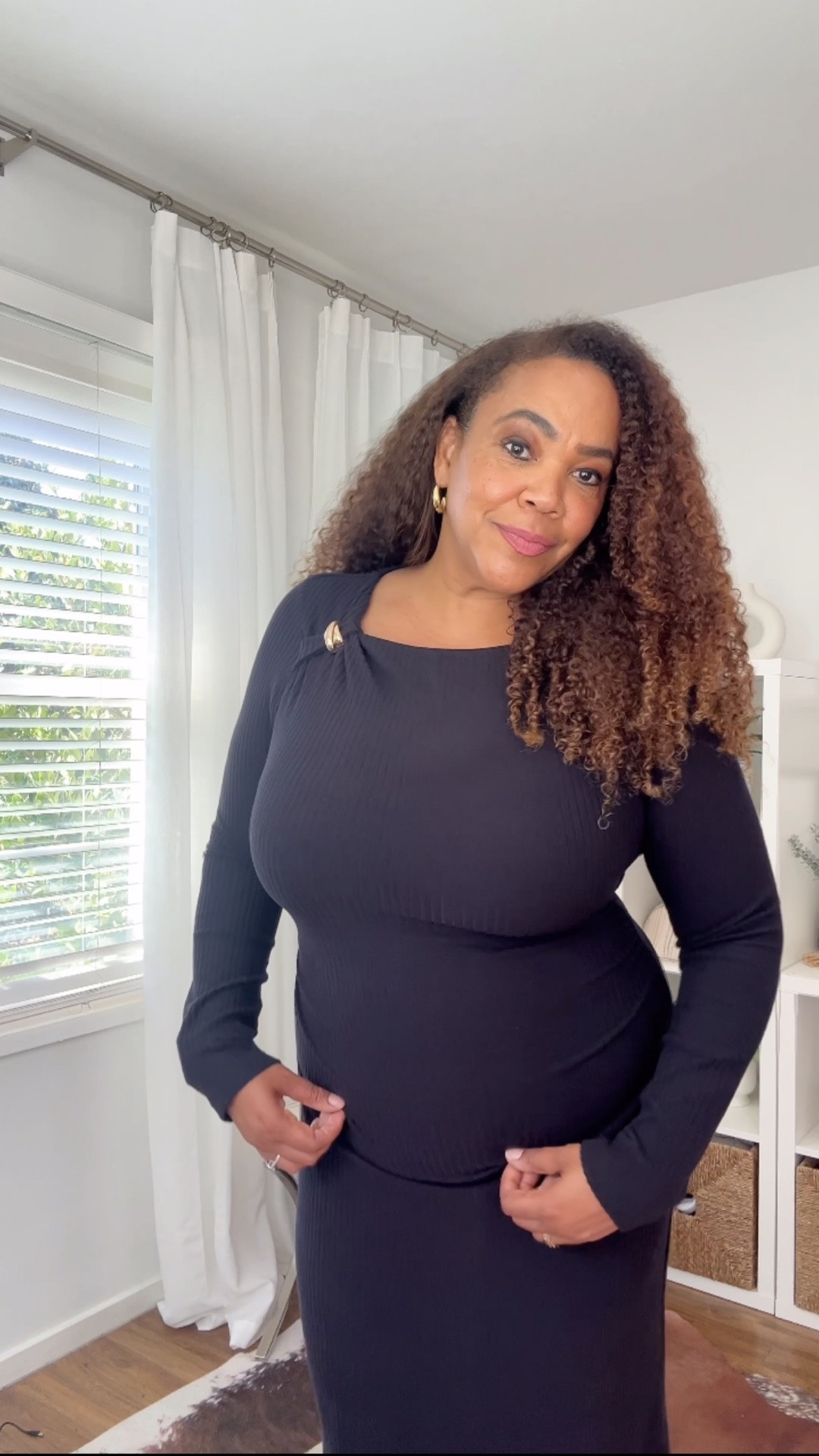 Not wishing I was younger just focused on feeling good! 🫶🏾 Dress is a size large.

#LTKMidsize #LTKOver40
