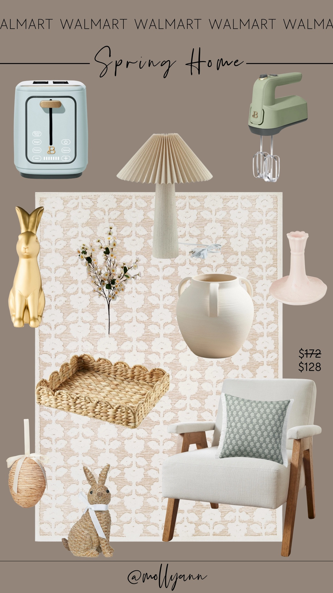 Spring is getting closer!! Walmart home finds. 🐣 🌼 

#LTKFindsUnder50 #LTKSeasonal #LTKHome