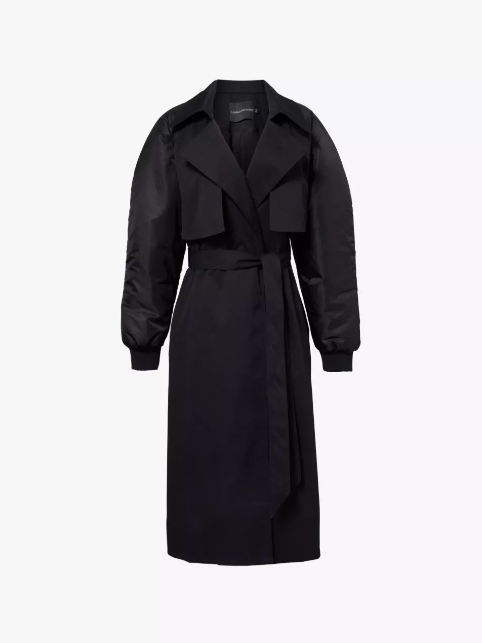 Emmerson puffer recycled-polyester trench coat | Selfridges