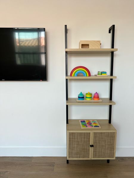 New shelves for the playroom! One in each side of the TV looking playful yet beautiful 

#LTKhome