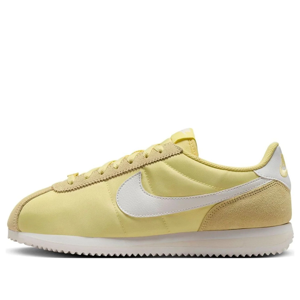 (WMNS) Nike Cortez TXT 'Soft Yellow' HJ3845-799 | KICKS CREW