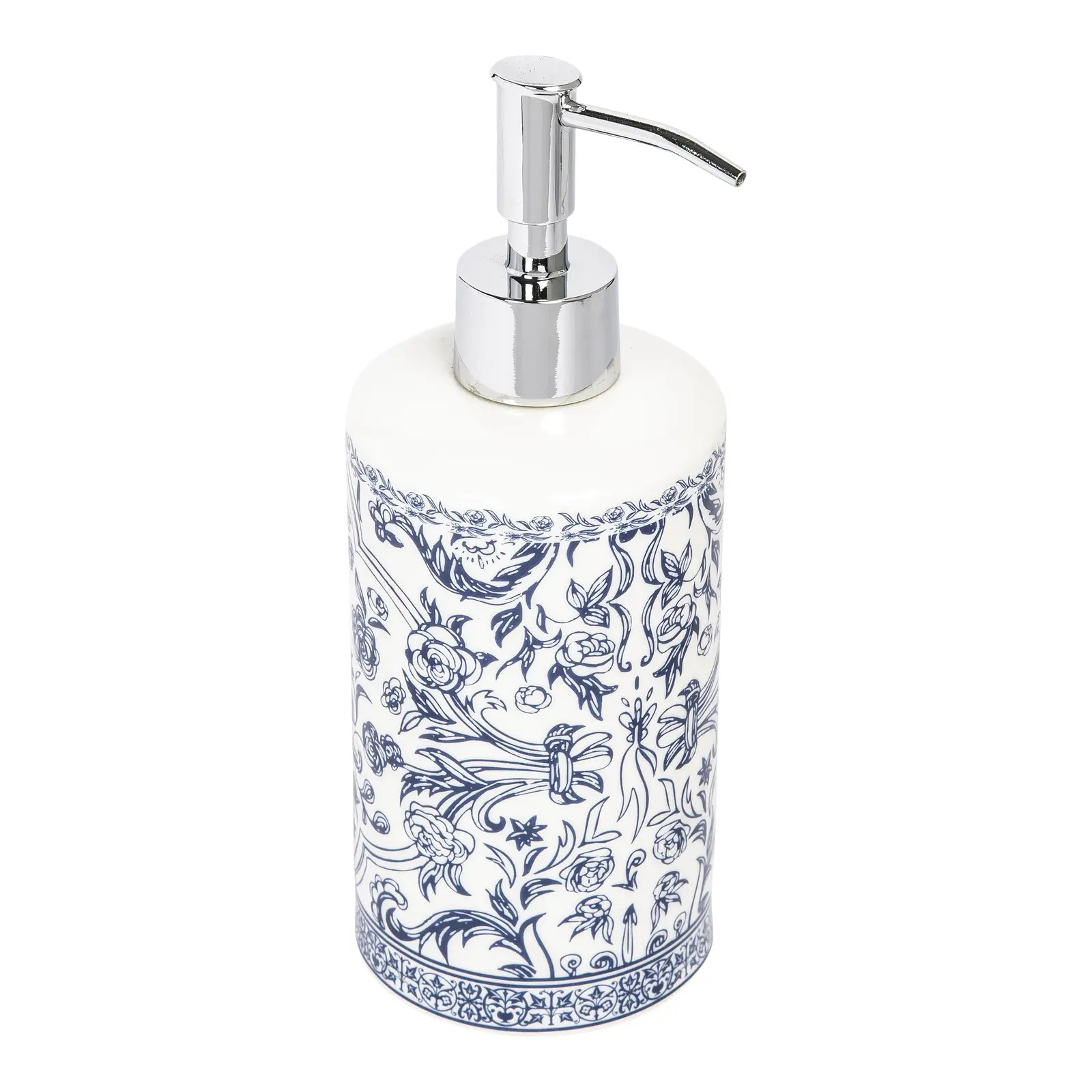Orsay Bathroom Accessories Lotion Dispenser in Blue | Chairish