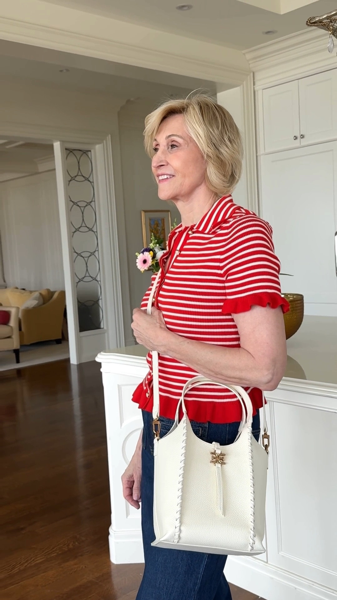This bag is giving effortless spring chic 🤍

I found the prettiest milk-white purse (with the cutest whipstitch detail!) and it’s honestly the perfect size for everyday—fits all the essentials without feeling bulky. And the best part? It converts into a crossbody, which makes it so easy to wear on the go 🙌

It’s from Sam Edelman at @Macys  and it’s 40% off today only! Such a good find. This bag is one of their Bouquet of Deals -daily deals running through May 10, so definitely worth a browse if you’re in the mood for a little spring refresh 🌸
@shop.LTK 
@Macys #macyspartner


#LTKOver40 #LTKSeasonal #LTKSaleAlert