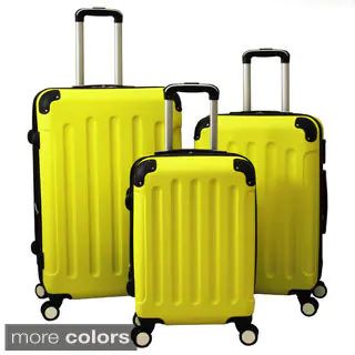 World Traveler Madison 3-piece Hardside Spinner Wheels Luggage Set | Bed Bath & Beyond