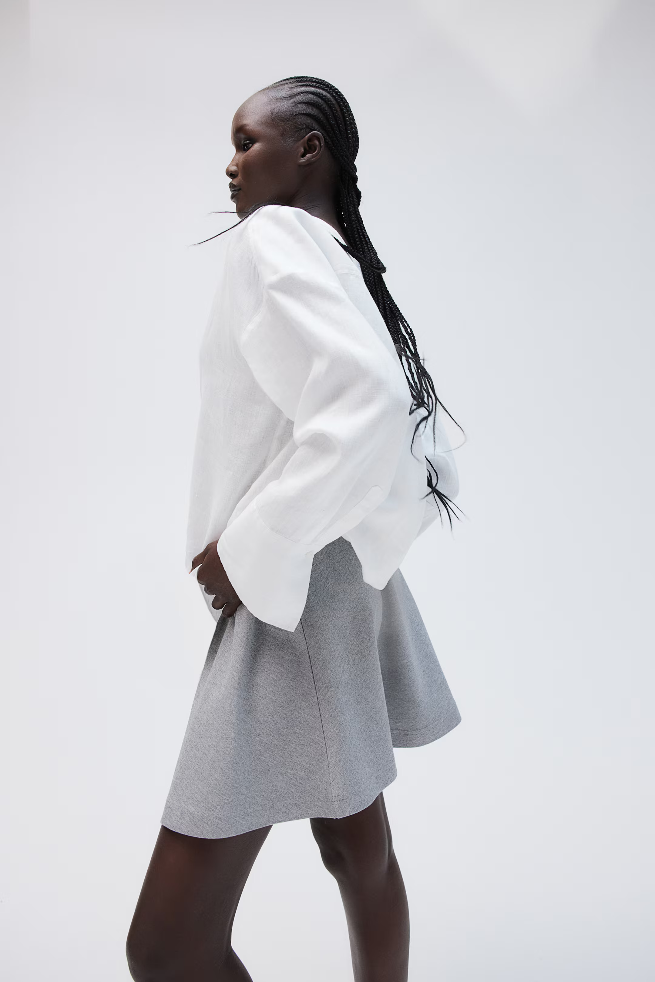 A-line skirt | H&M (UK, MY, IN, SG, PH, TW, HK)