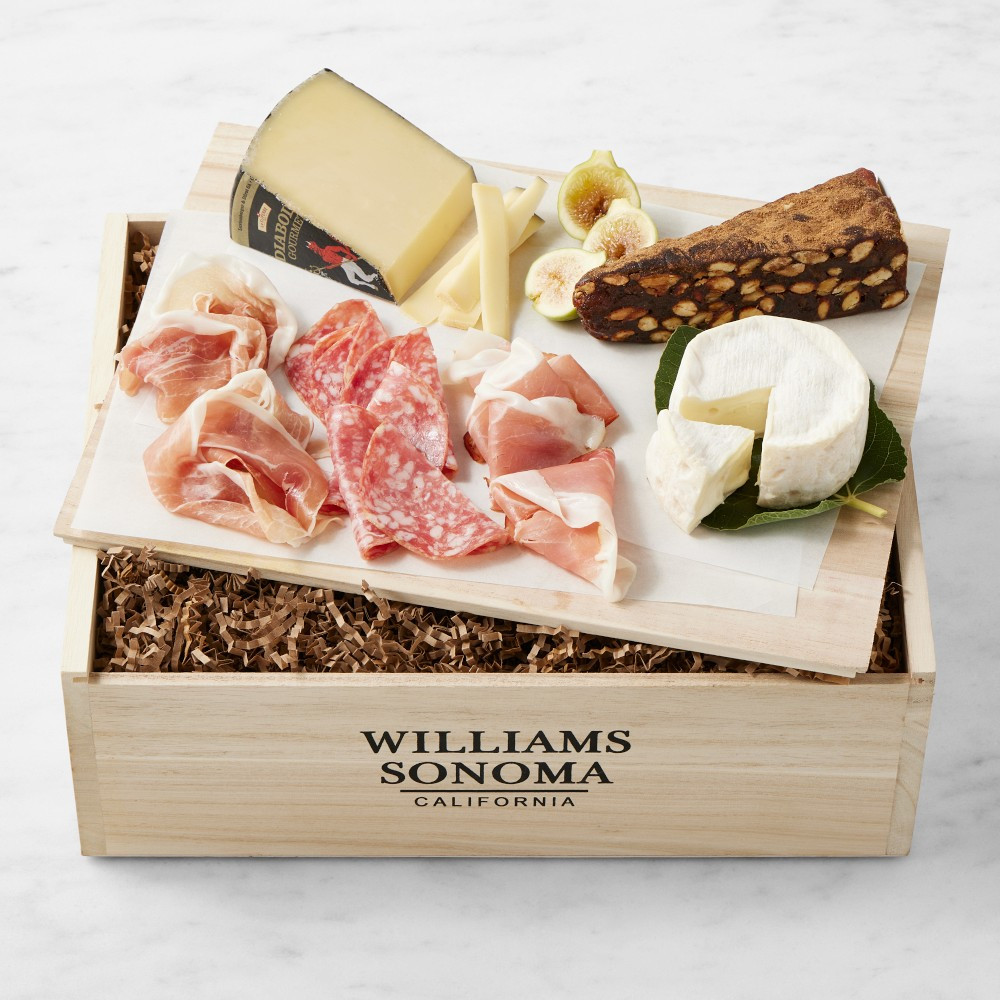 European Cheese & Charcuterie Gift Crate | Williams-Sonoma