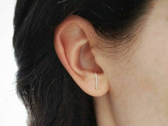 Suspender earrings  sterling silver or 14k gold filled | Etsy | Etsy (US)