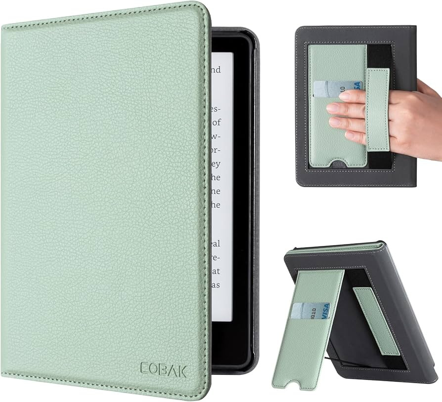 CoBak for Kindle Paperwhite Case with Stand - Durable PU Leather Cover with Auto Sleep Wake, Hand... | Amazon (US)