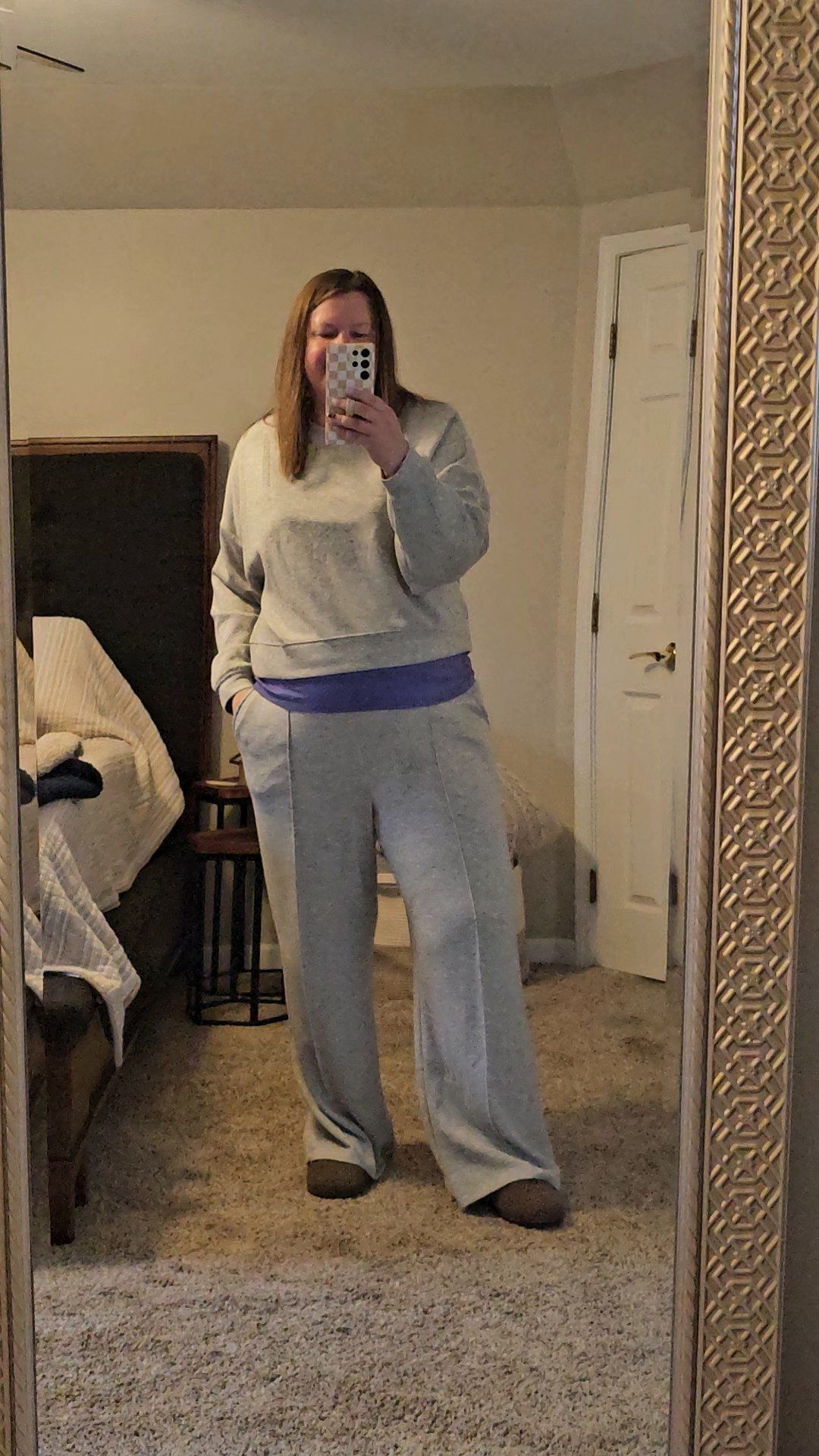 Love a good lounge set on wfh days. 

#LTKOver40 #LTKootd #LTKMidsize