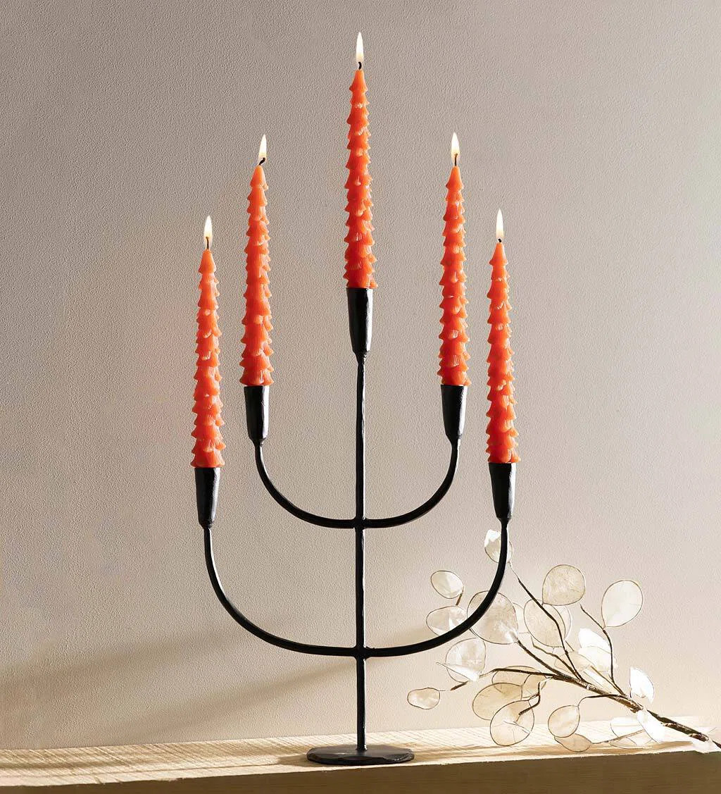 20.5'' H Iron Tabletop Candelabra | Wayfair North America