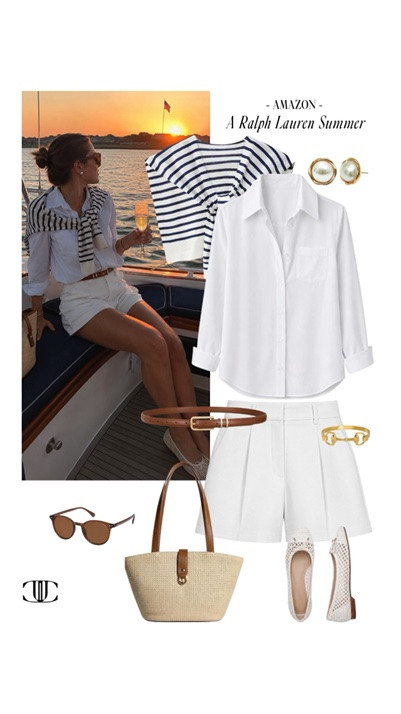 The timeless Ralph Lauren summer aesthetic—without the designer price tag. 🤍⚓

This Amazon edit is filled with classic fashion and home finds inspired by the iconic coastal American style we all love. Think crisp whites, nautical stripes, linen textures, woven accents, polished tailoring, and home décor that feels equal parts relaxed and refined.

If you're looking to bring that timeless summer look into your wardrobe and your home, this edit is for you.

Shop the full collection below. ✨

#AmazonFinds #RalphLaurenInspired #CoastalStyle #ClassicStyle #SummerStyle #AmazonHome #LTKStyle #QuietLuxury #AmericanClassic #TimelessStyle #SummerDecor #PreppyStyle #AmazonFavorites #DesignerInspired

#LTKHome #LTKootd #LTKSeasonal #LTKOver40