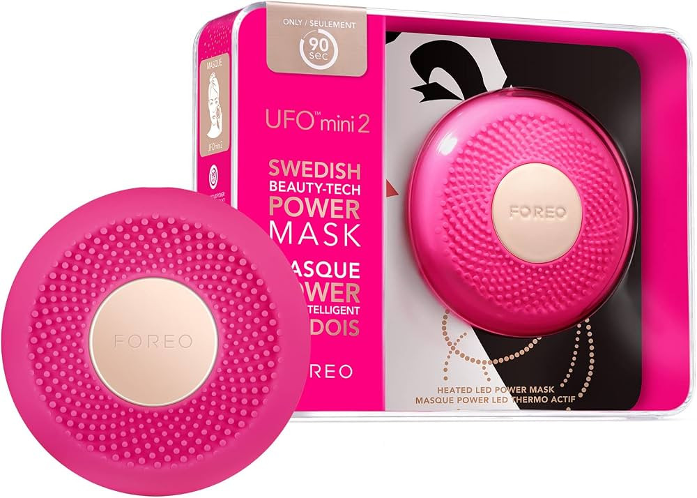 FOREO UFO mini 2 Red Light Therapy For Face - Deep Facial Hydration - Anti Aging - Face Moisturiz... | Amazon (US)
