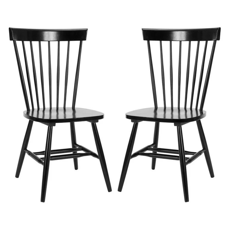 Safavieh Joslyn Dining Side Chairs - Black - Set of 2 | Walmart (US)