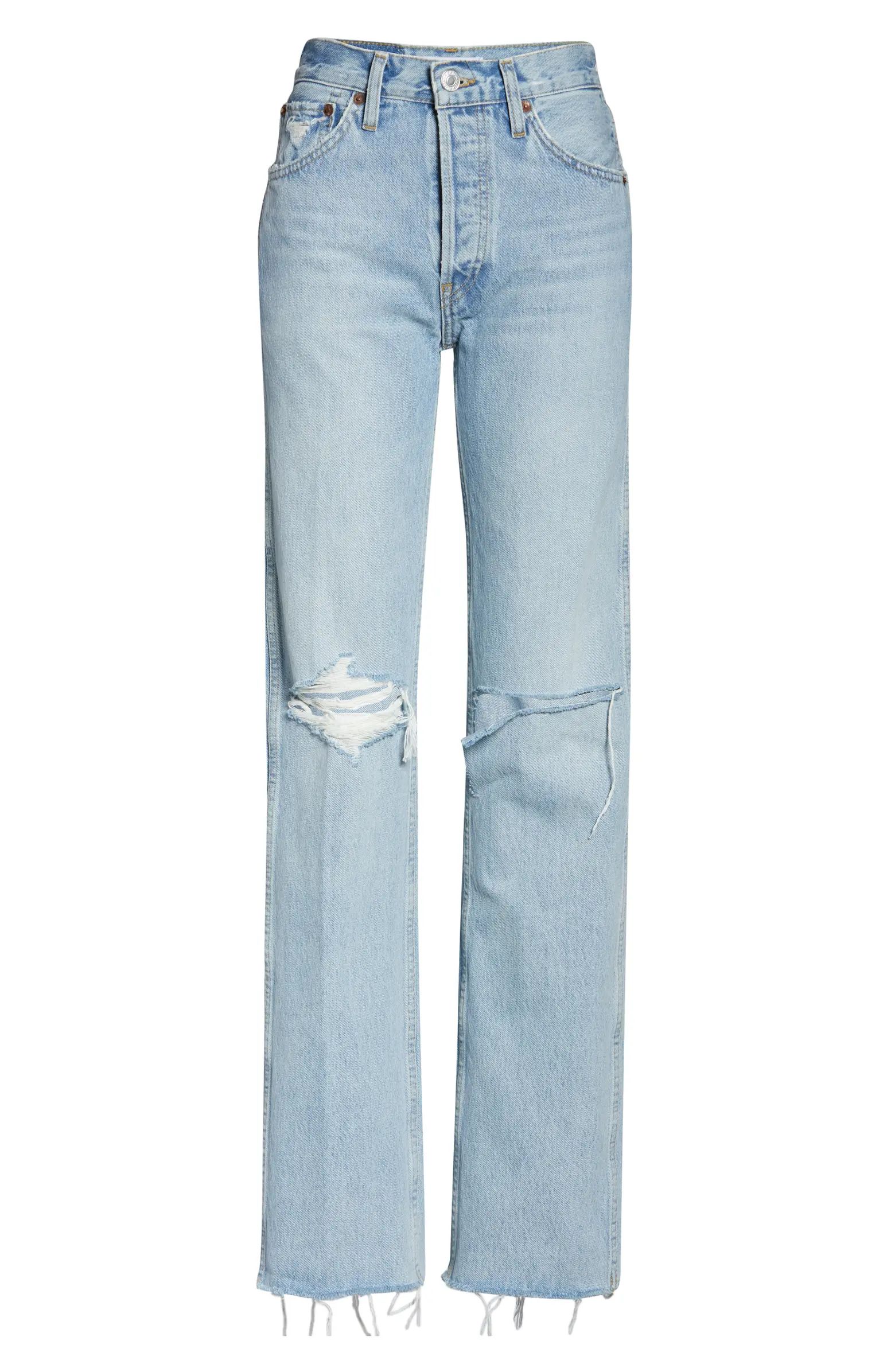'90s High Rise Loose Fit Jeans | Nordstrom