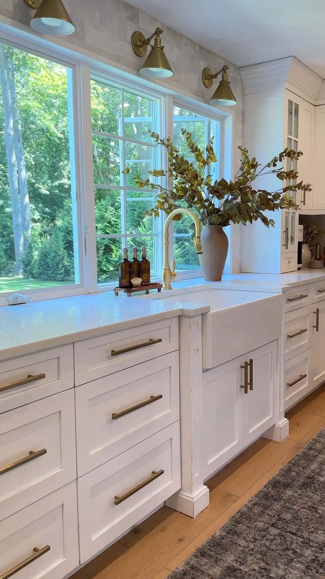 Dreaming of warmer weather, and the windows open! 🤎

kitchen decor | design | neutrals | faucet | sink | backsplash | rug | runner | branches | vase | soap dispensers

#LTKmorningroutine #LTKSaleAlert #LTKHome