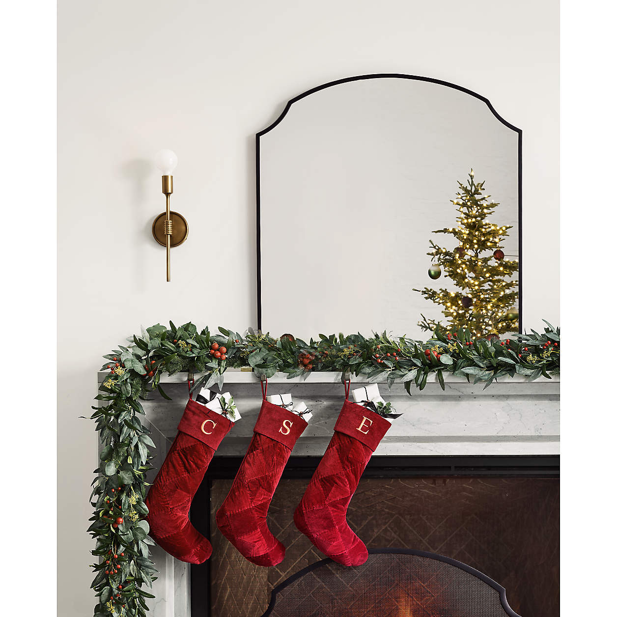 Emmy Black Wall Mirror 36"x40" + Reviews | Crate & Barrel | Crate & Barrel