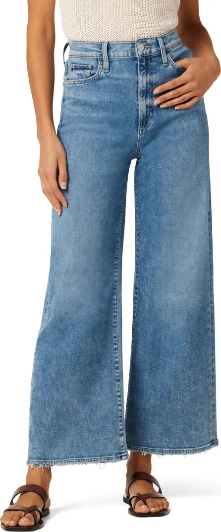 The Mia High Waist Ankle Wide Leg Jeans | Nordstrom
