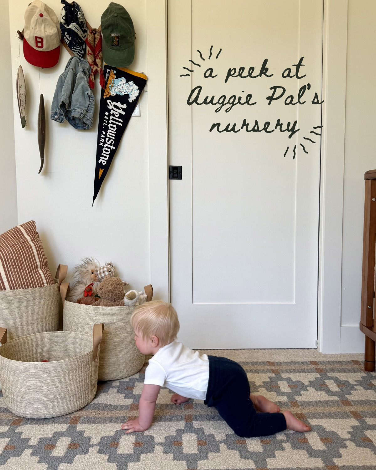 When we moved into our home a few months ago, my goal was to get Auggie’s room decorated and feeling cozy by his 1st birthday in June. I am so thankful to partner with @Quince  on such a special project🥹They helped bring color, rich texture and fun patterns into his first room. #QuincePartner @Shop.ltk

#LTKBaby #LTKHome #LTKSaleAlert