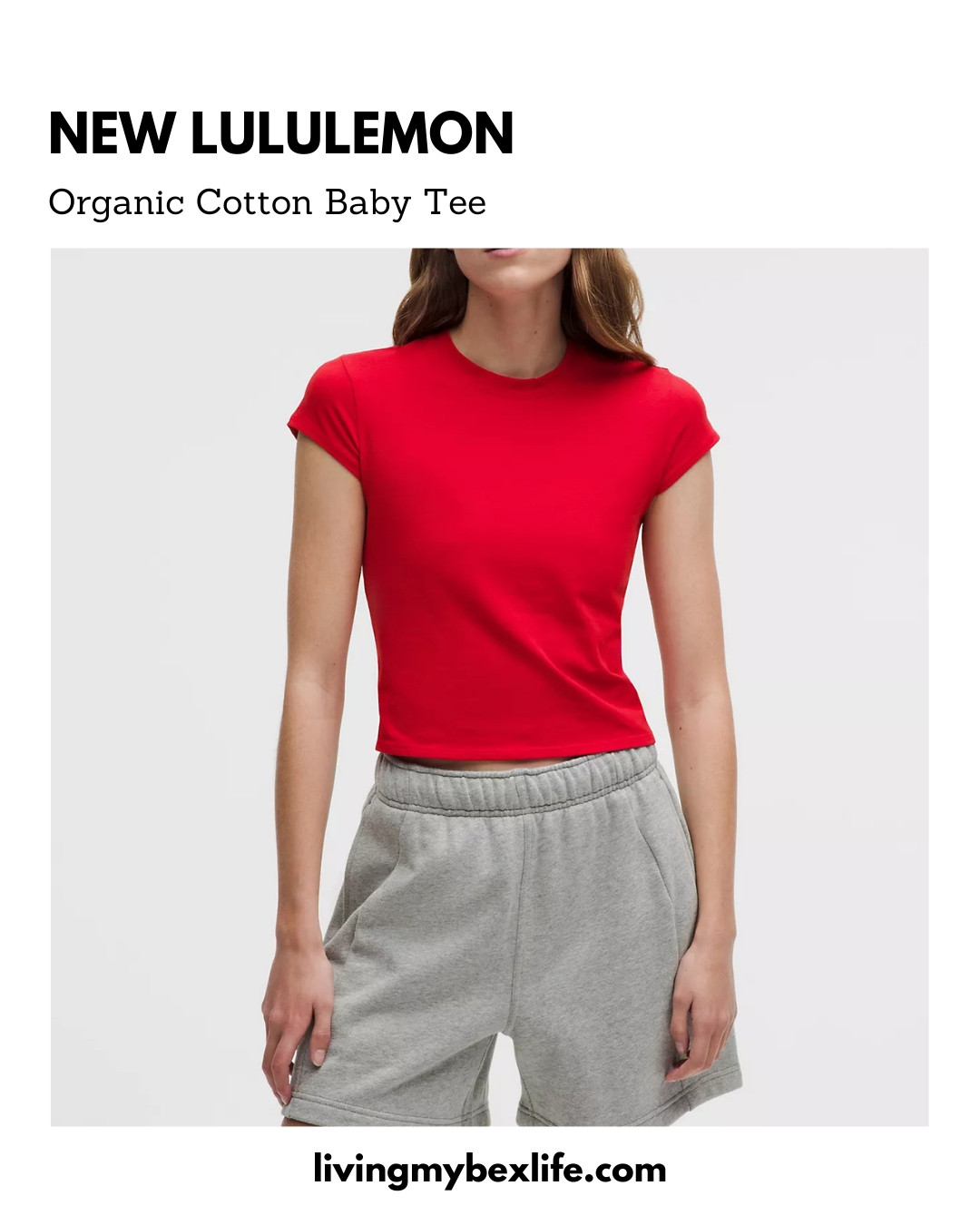 New lululemon perfect classic t-shirt Organic Cotton Baby Tee 

 #LTKootd #LTKActive #LTKOver40