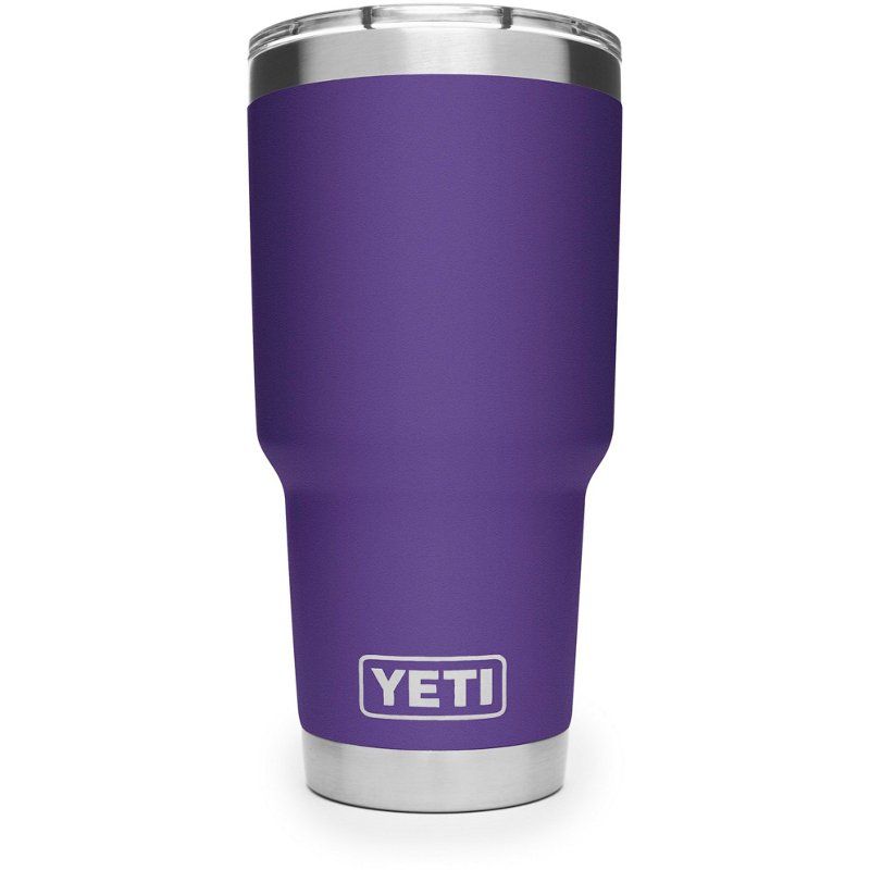 YETI DuraCoat Rambler 30 oz Tumbler Peak Purple - Thermos/Cups &koozies at Academy Sports | Academy Sports + Outdoor Affiliate