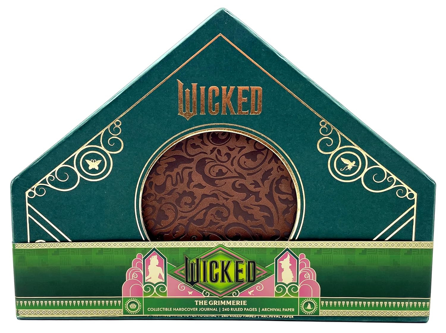 Wicked: The Grimmerie Collectible Hardcover Journal      Hardcover – November 19, 2024 | Amazon (US)