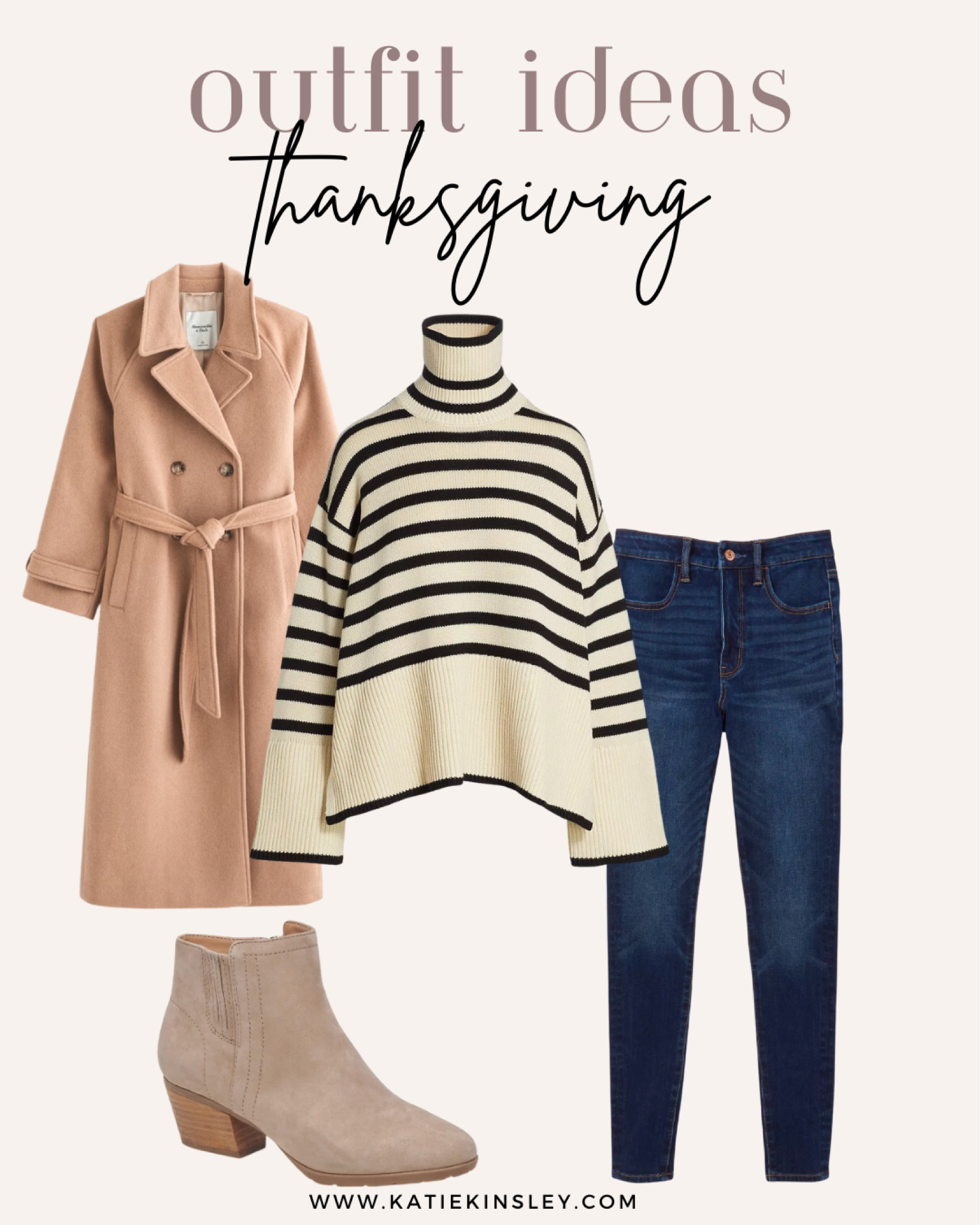 Thanksgiving outfit idea: oversized sweater, dark wash jeans, camel coat and booties

#LTKStyleTip #LTKHoliday #LTKSeasonal