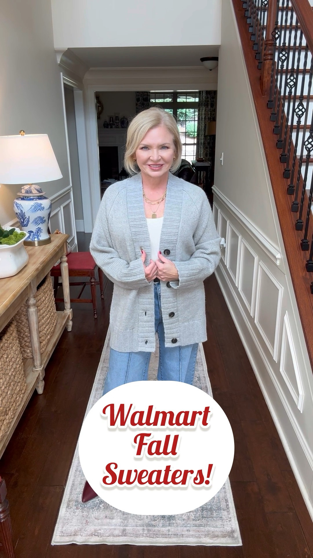 🍁 Sweater Weather 🍁 is upon us! (Or at least some of us...I can dream! 😆) Walmart fashion has sweaters for every occasion! The long cardigan paired with wide leg denim is a modern take on "jeans & a sweater".  I'm wearing a Small in all of these.  
 Sweater
Cardigan
Fall outfits
Jeans
Fall boots
Fall fashion
Affordable fashion
Petite fashion 
#petitefashion
#fashionover50
#styleover50

#LTKStyleTip #LTKFindsUnder50 #LTKVideo