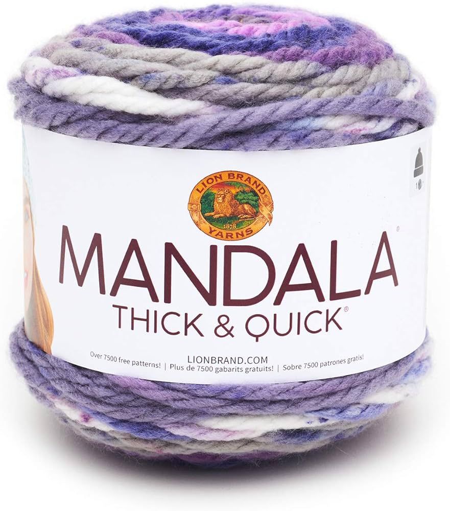 Lion Brand Yarn Mandala Thick & Quick yarn, Tentacle | Amazon (US)