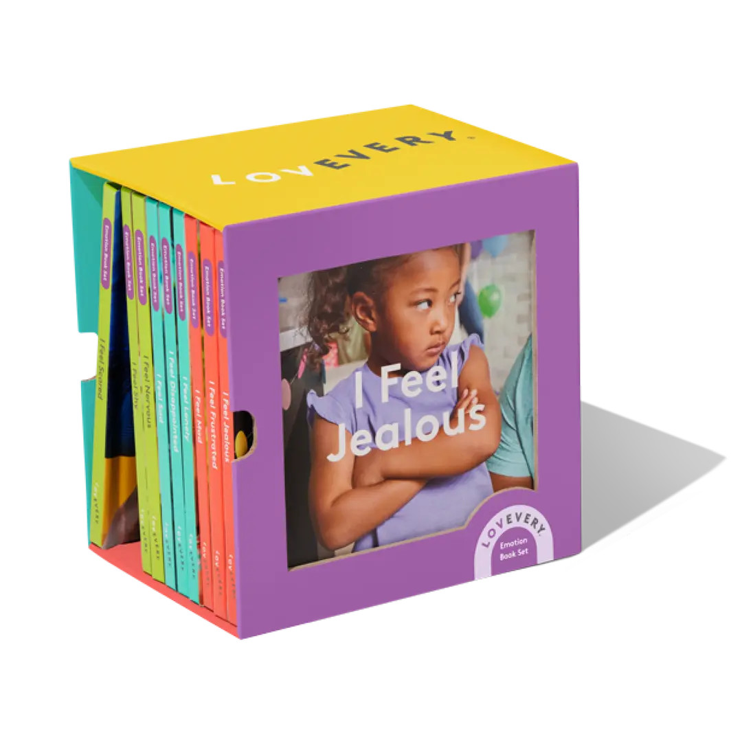 Emotion Book Set | SEL Stories About Children's Feelings | Lovevery | LOVEVERY