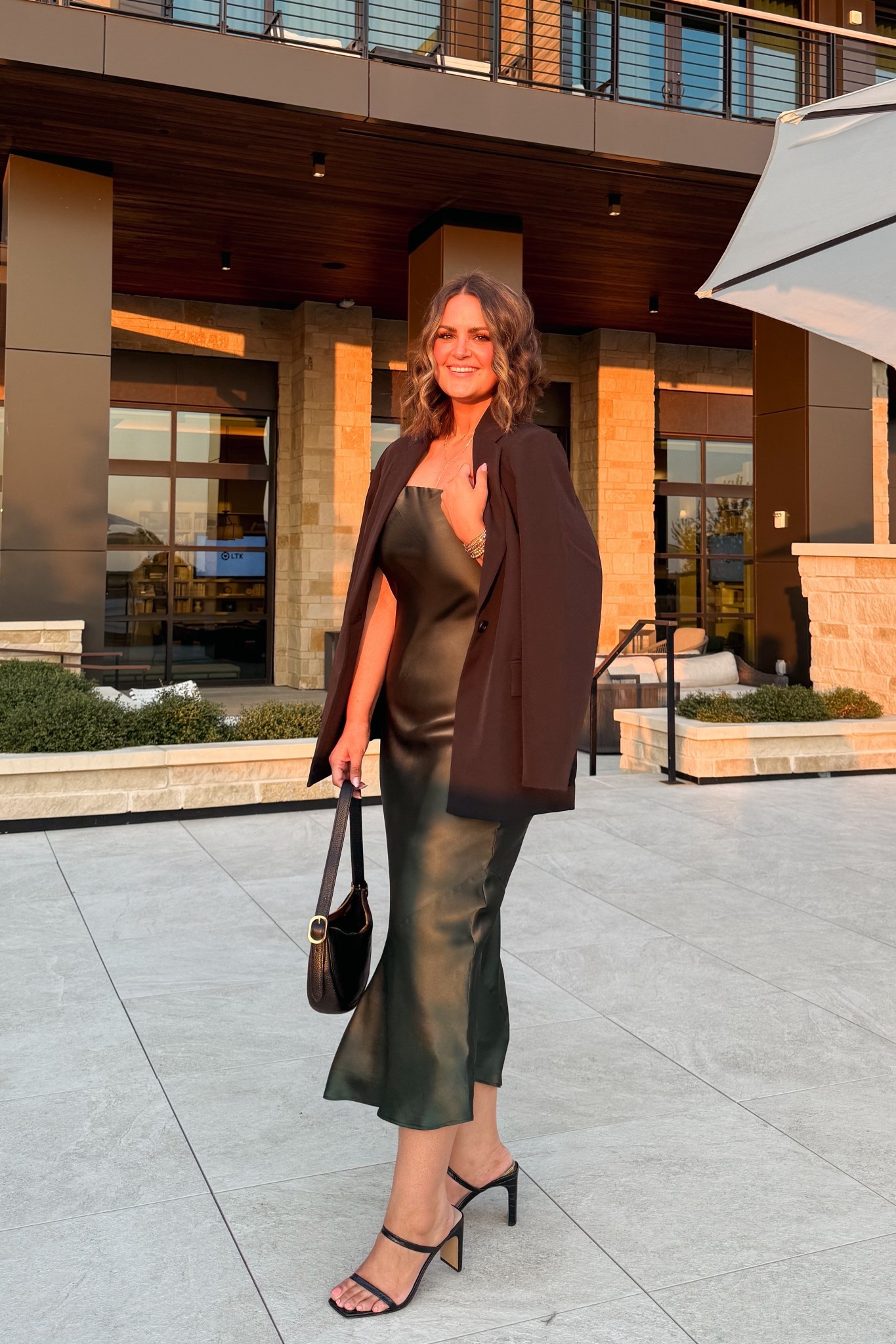 Cocktail party outfit

Dress, large
Shoes, 9.5 (size down 1/2)
Bra, true to size
Shapewear shorts, XL (don’t size down)
Blazer, XL (could do a large too)

Size 12, midsize, quince, cocktail hour, wedding guest dresss

#LTKWedding #LTKStyleTip #LTKParties