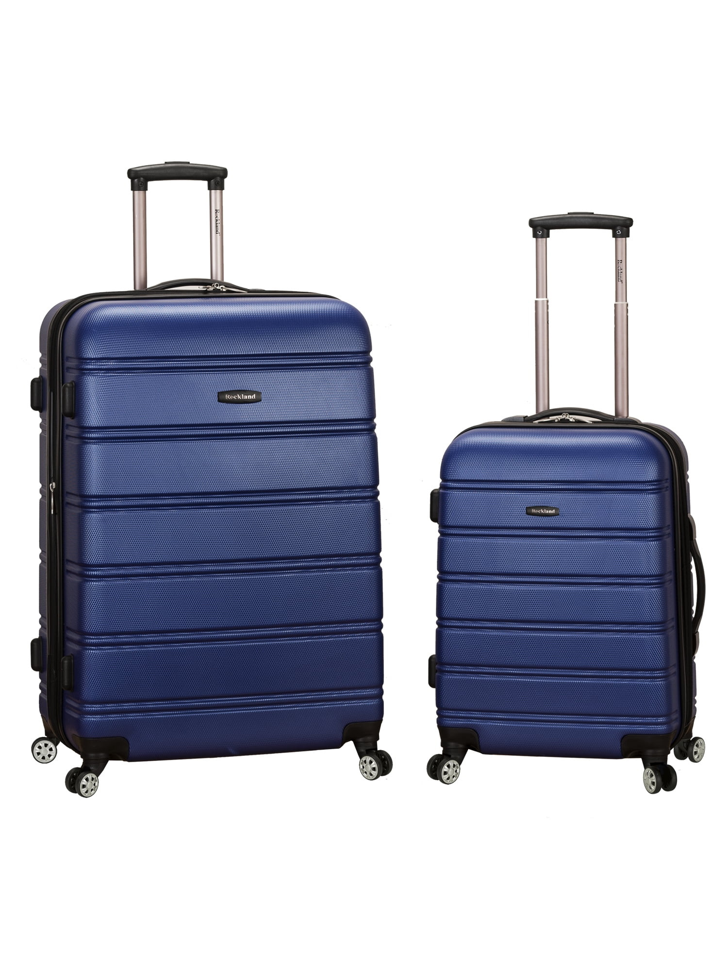 Rockland Melbourne 2 Piece Hardside Spinner Luggage Set - Walmart.com | Walmart (US)