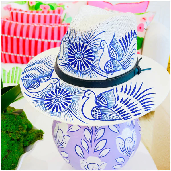 4 Styles - Hand Painted Hats from Mexico | James Ascher