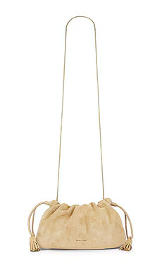 Veronica Beard Small Suede Bag in Latte from Revolve.com | Revolve Clothing (Global)