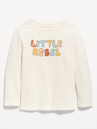 Unisex Long-Sleeve Graphic T-Shirt for Toddler | Old Navy (US)