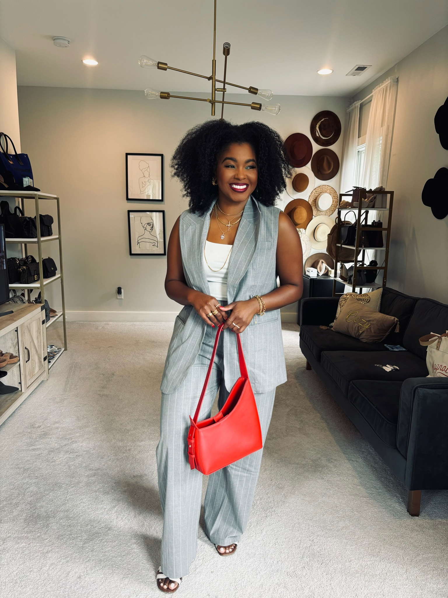 the perfect suit for the summer. 
Top: Medium
Bottom: 8
Tank top: Medium 
.
.


#LTKItBag #LTKMidsize #LTKStyleTip