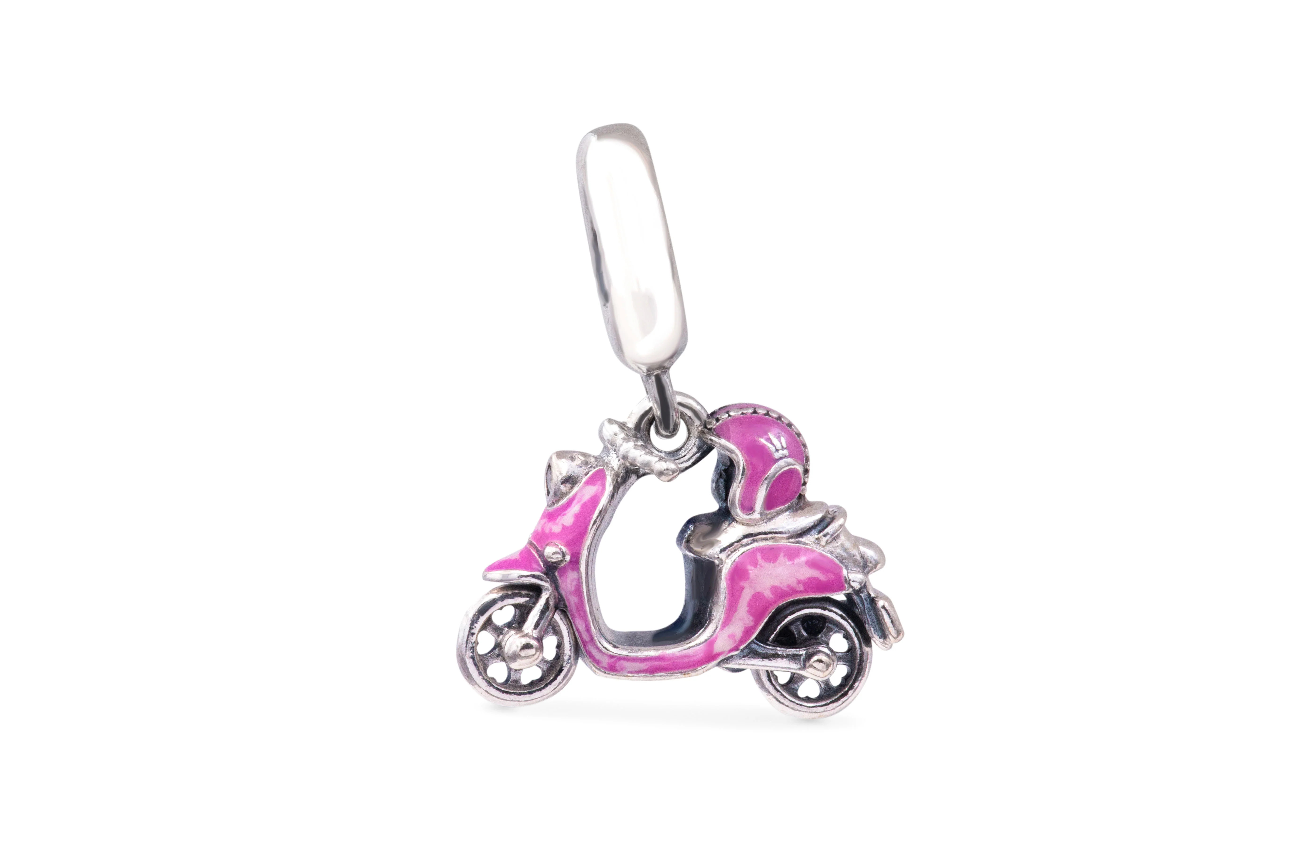 Pandora Pink Scooter Dangle Charm | Shop Simon