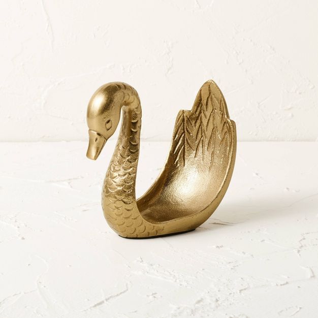 Swan Hand Towel Holder Brass - Opalhouse™ designed with Jungalow™ | Target