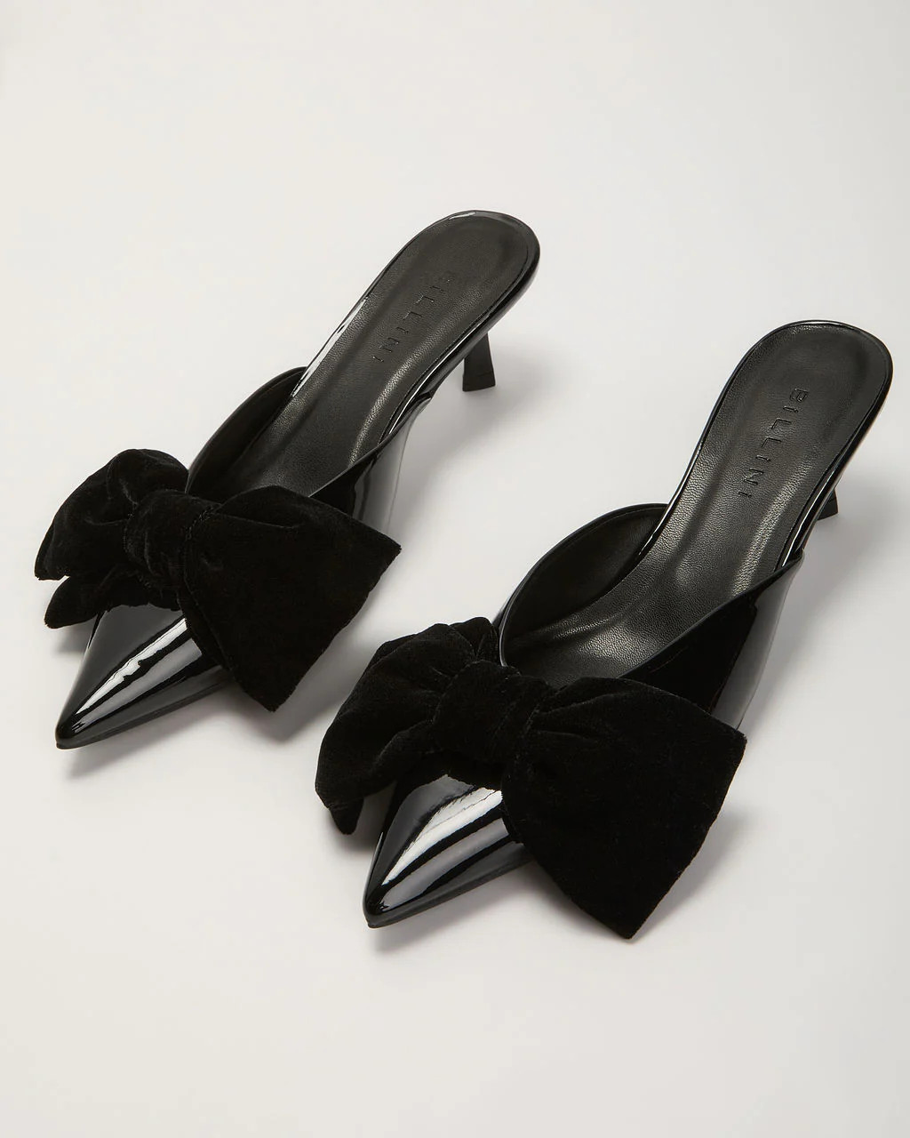 Holiday Charm Bow Kitten Heel Mule | VICI