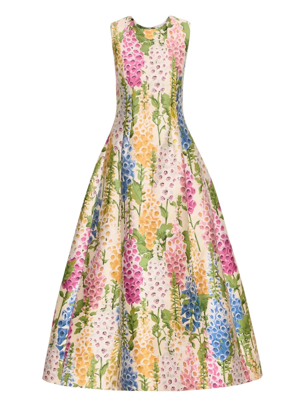 Abito midi Foxglove Jacquard Cocktail | Farfetch Global