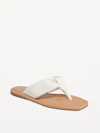 Knot-Front Thong Sandal | Old Navy (US)