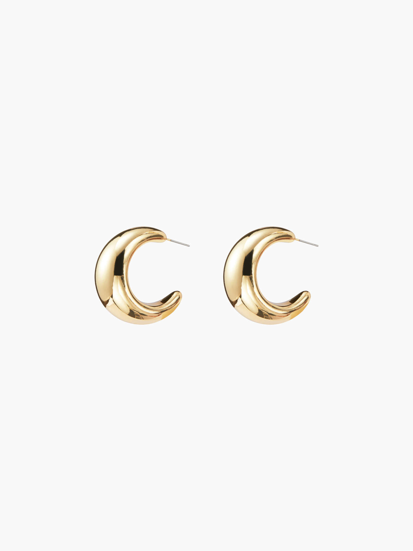 CRESCENT HOOP EARRINGS | Cider