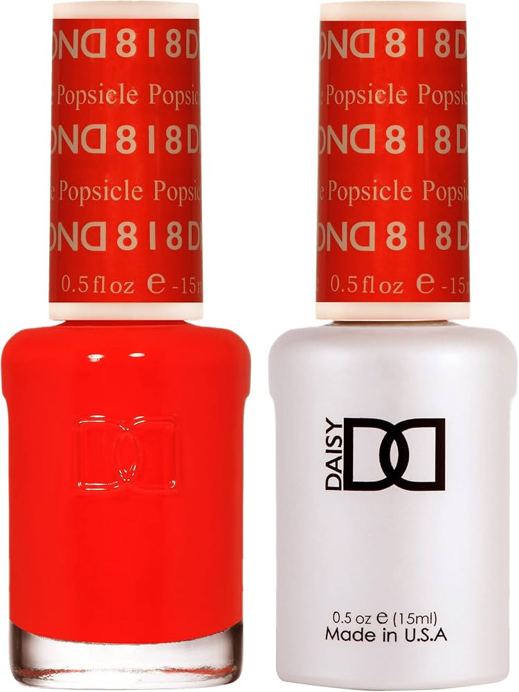 DND Gel Polish Set, Orange Collection, UV/LED Gel Polish and Air Dry Nail Lacquer, Matching Chip-... | Amazon (US)