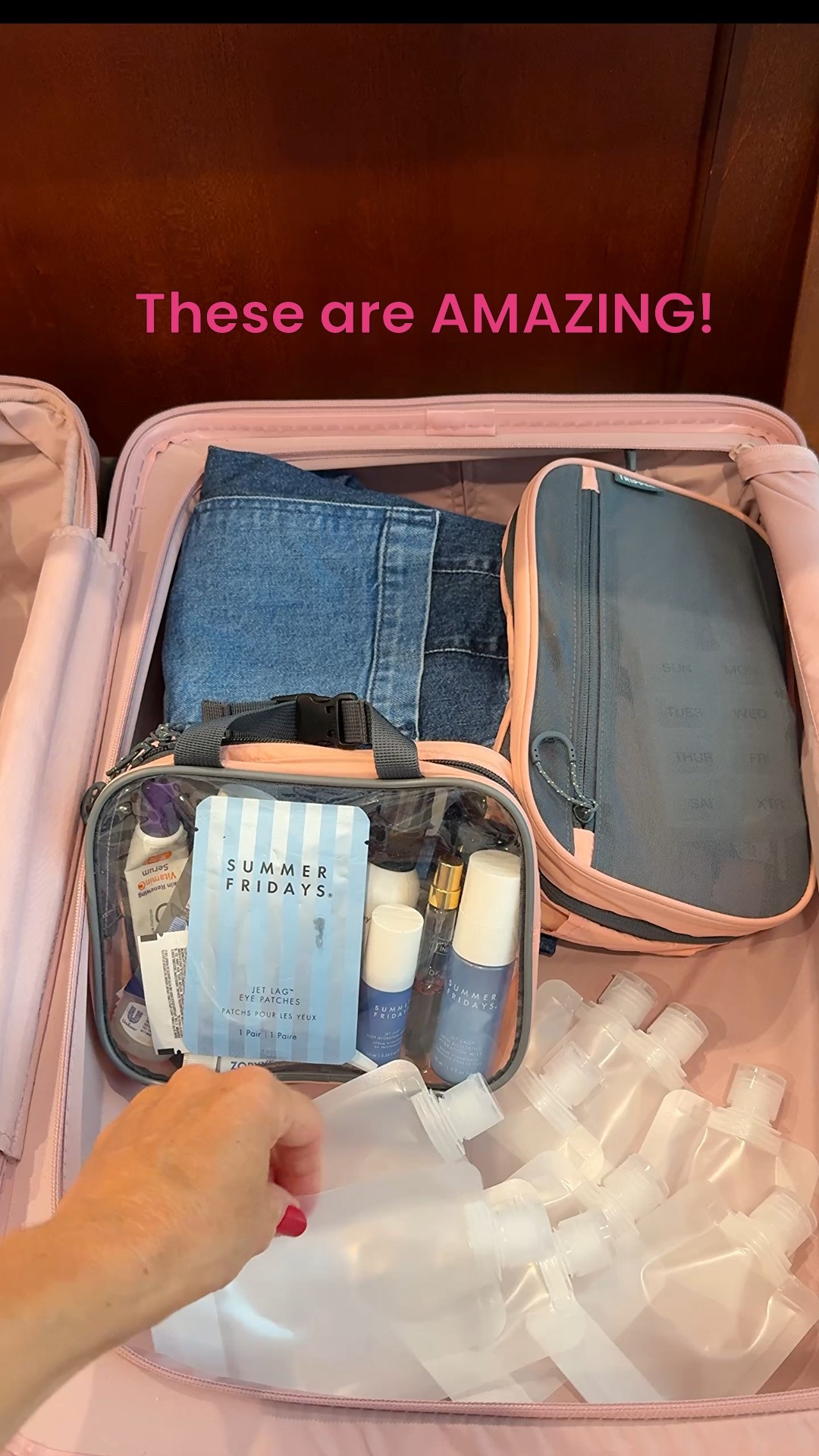 These save so much space and NEVER leaked! My new toiletry buddies ✈️

#LTKFindsUnder50 #LTKTravel