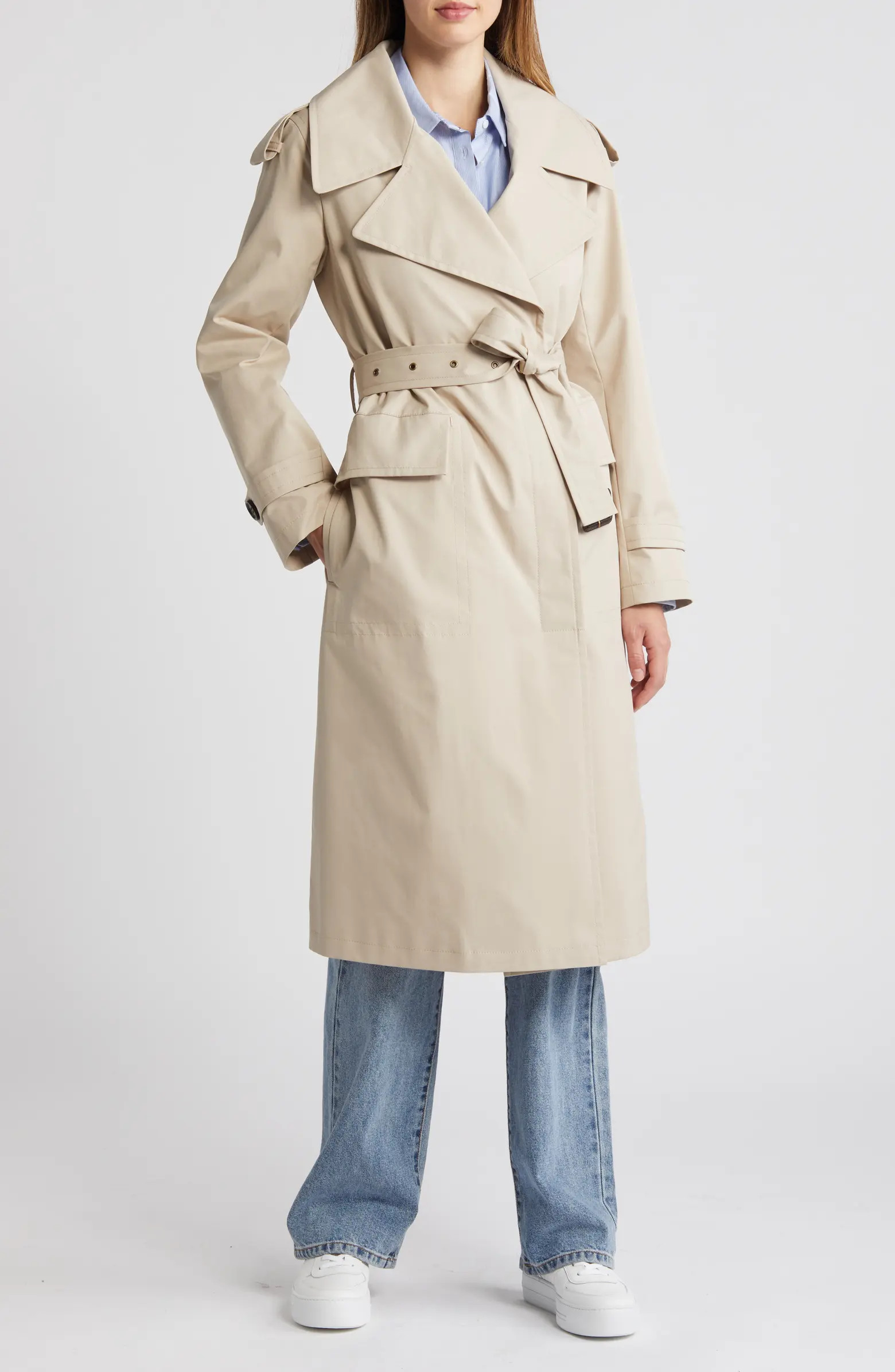 Sam Edelman Belted Trench Coat | Nordstrom | Nordstrom
