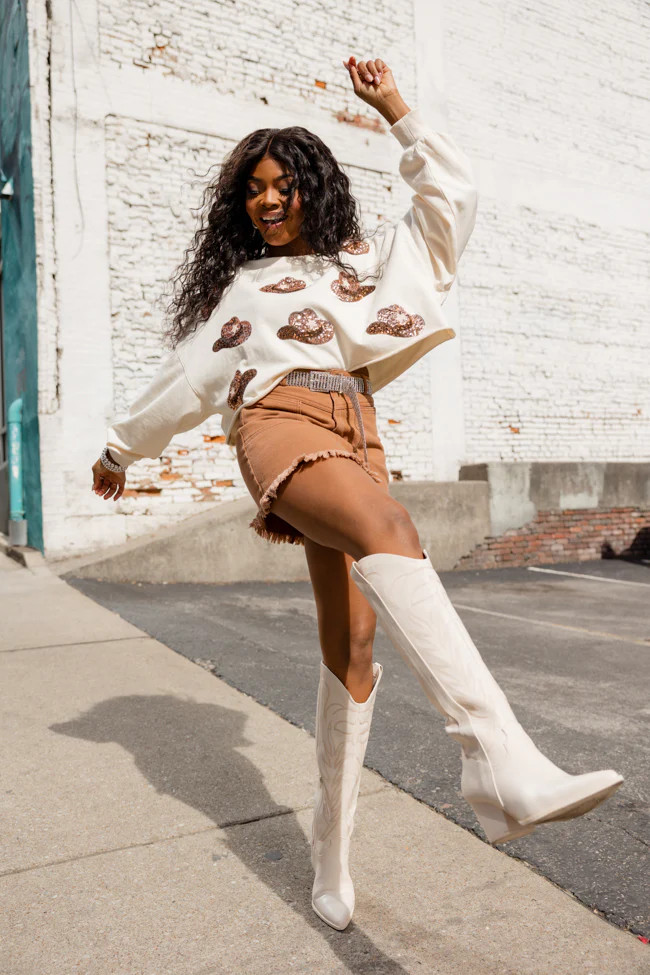 Wait And See Terracotta Cargo Skort | Pink Lily