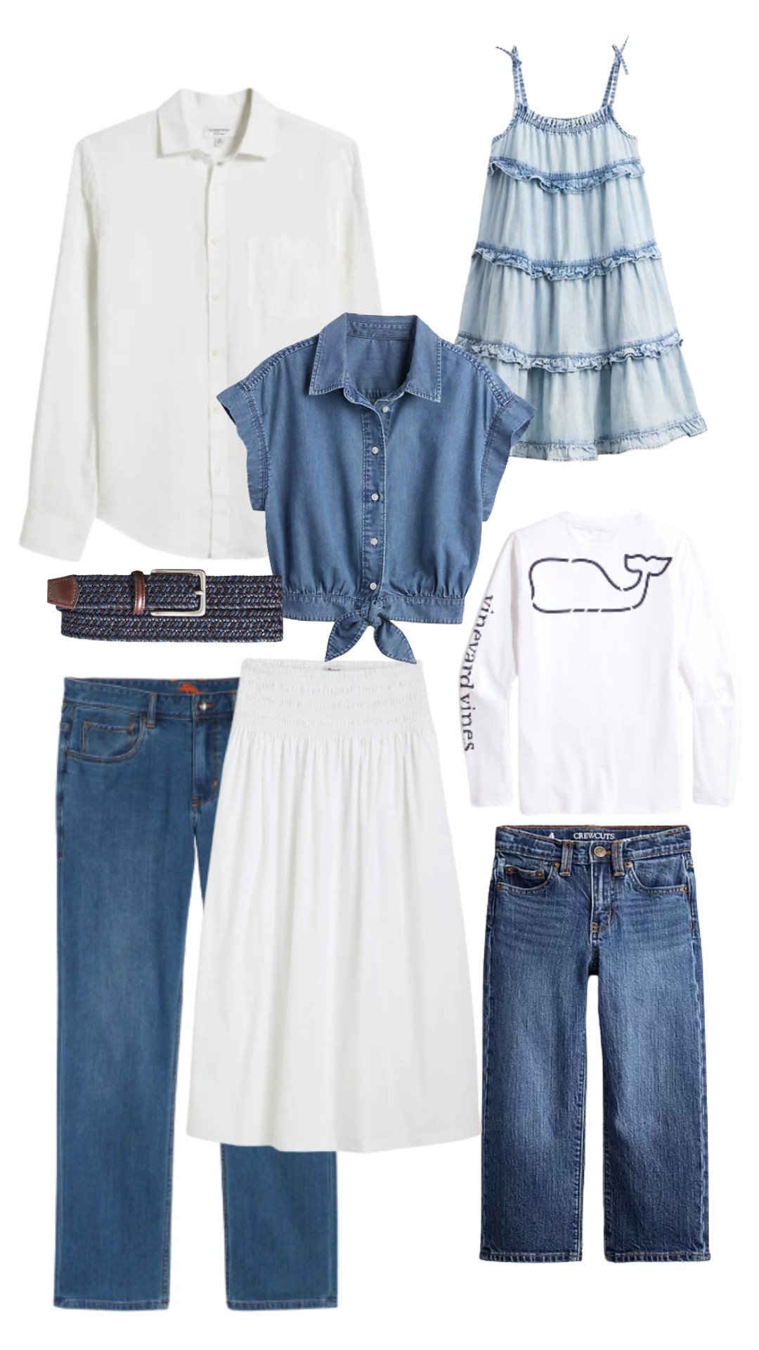 Denim outfit ideas for summer family photos.  Summer is the perfect time so start planning now!  

#LTKSeasonal #LTKFamily #LTKStyleTip