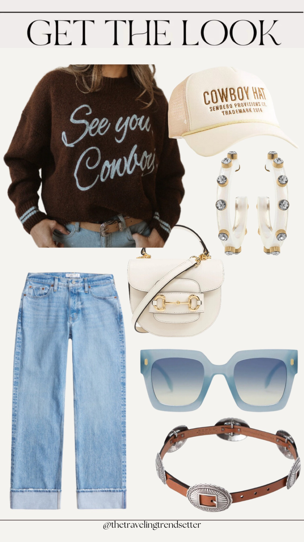 Western fashion sweater winter wear - travel business casual Abercrombie jeans - how to style - concert outfit ideas Nashville rodeo NFR 

#LTKFindsUnder100 #LTKStyleTip #LTKFindsUnder50